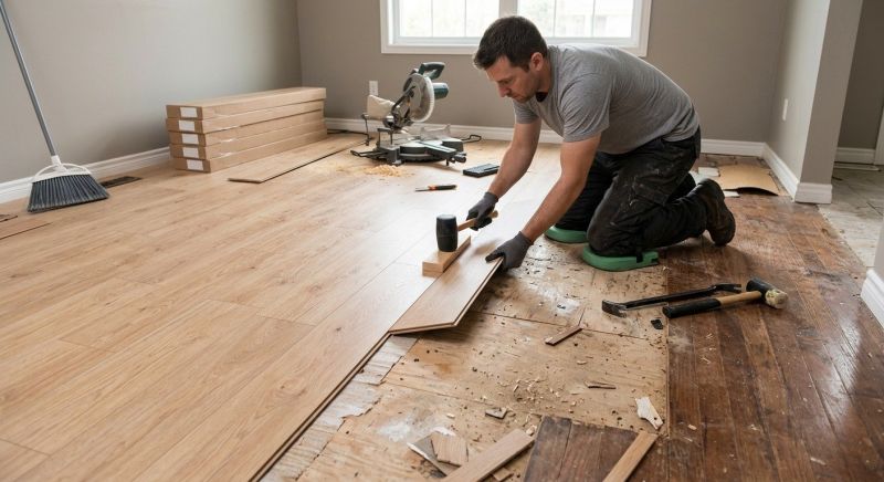 Laminate Floor Installation in Manatee County, FL