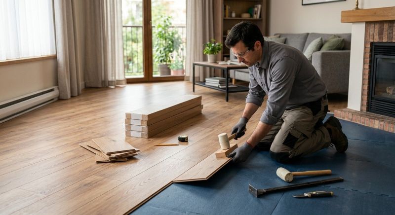 Laminate Floor Replacement in Ellenton, FL
