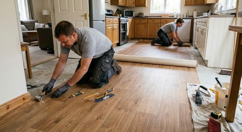 Linoleum Floor Installation in Parrish, FL