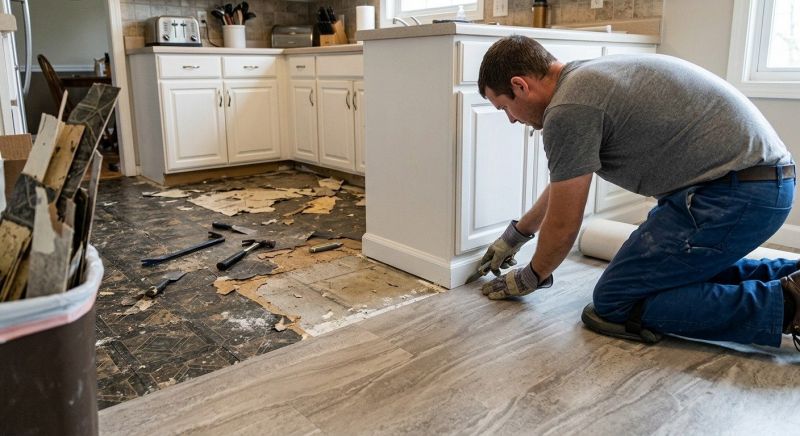 Linoleum Floor Installation in Parrish, FL