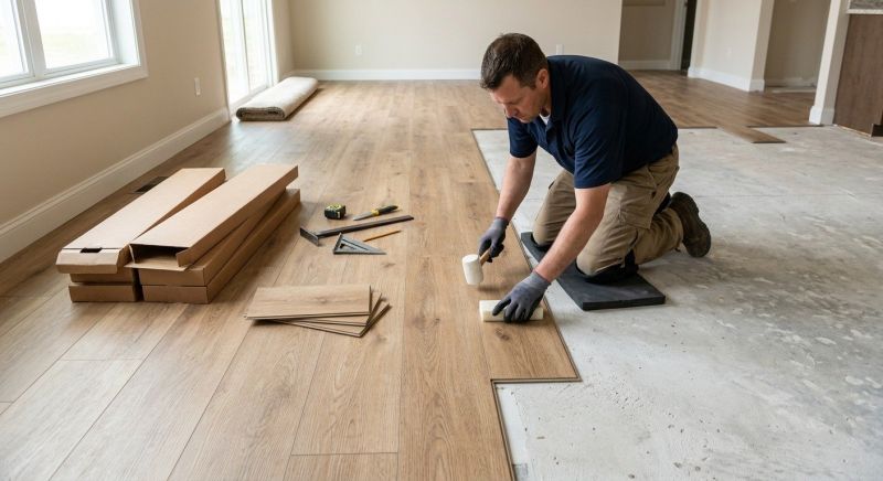 Luxury Vinyl Tile Installation in Ellenton, FL