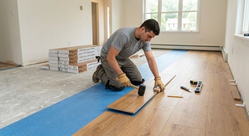 Luxury Vinyl Tile Installation in Wimauma, FL