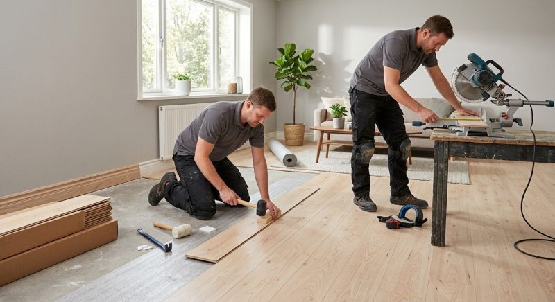 Plank Laminate Installation in Parrish, FL
