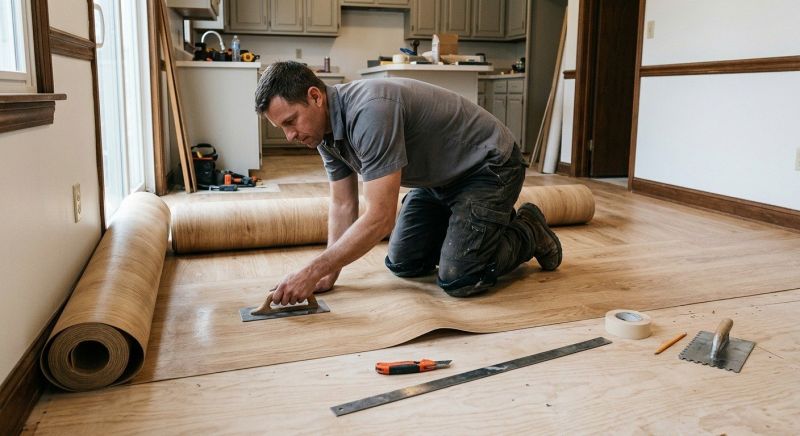 Sheet Flooring Installation in Sarasota County, FL