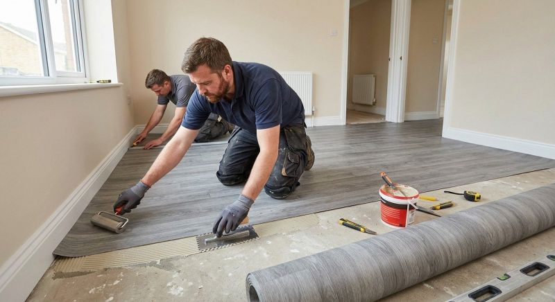 Sheet Linoleum Installation in Myakka City, FL