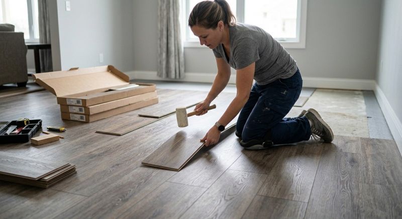 Vinyl Plank Floor Installation in Parrish, FL